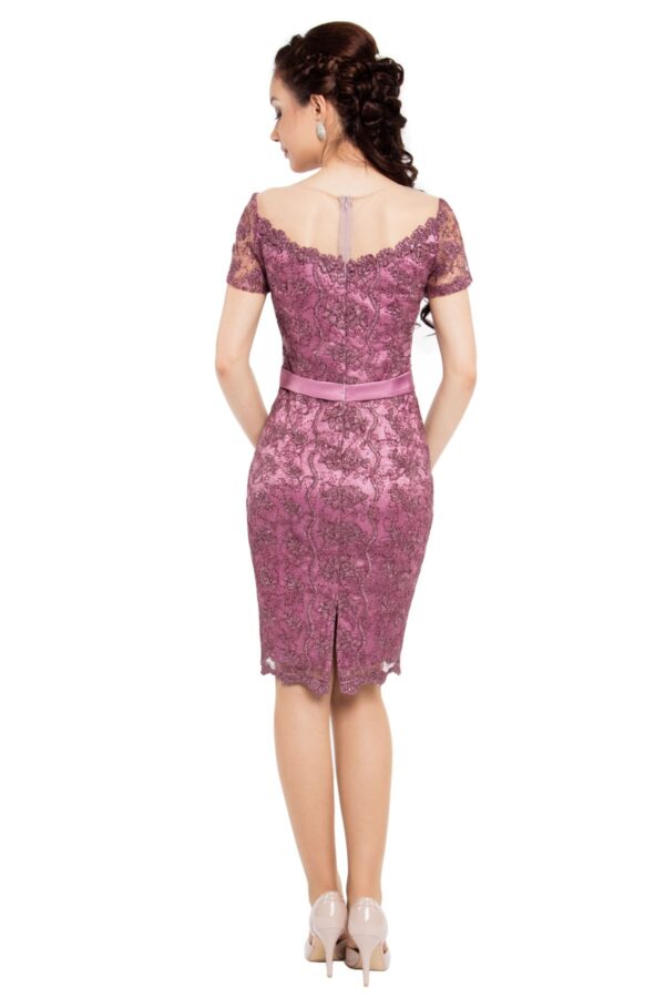Rochie dantela grej - imagine 2