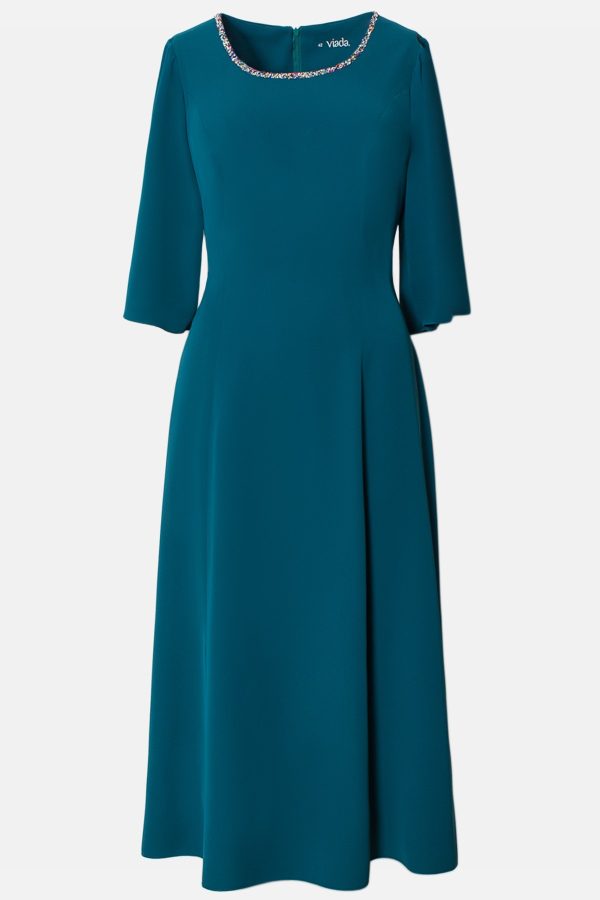 Rochie eleganta turcoaz