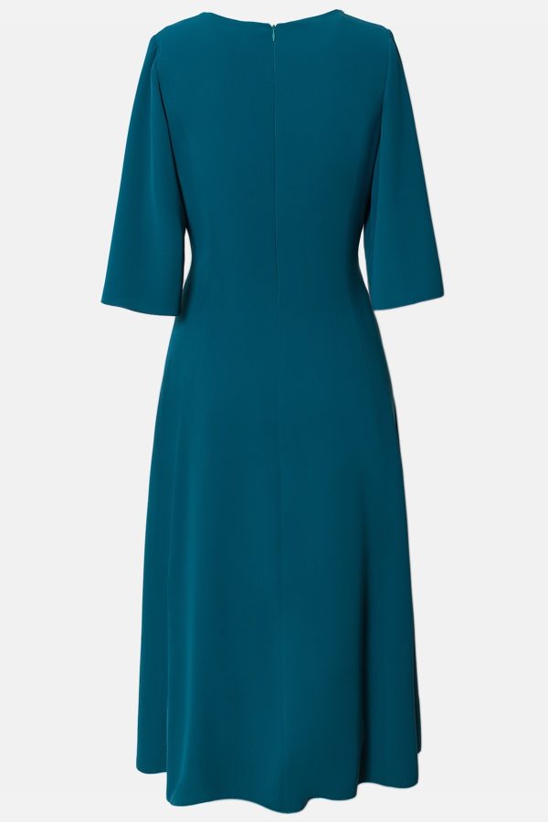Rochie eleganta turcoaz - imagine 2